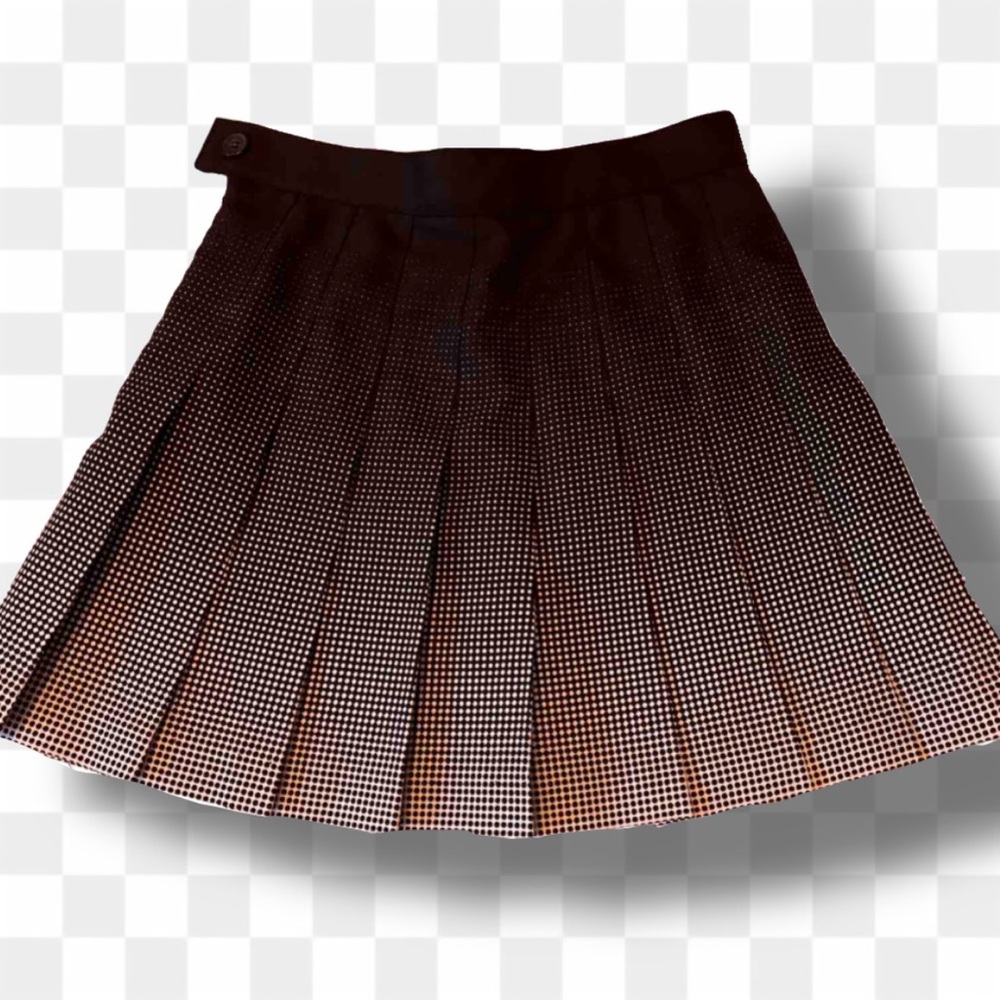 pleated tennis skirt